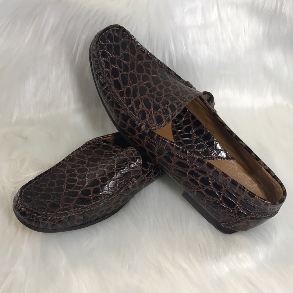 Rockport Women’s Loafers, Brown, Size 9 Leather